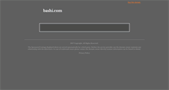 Desktop Screenshot of bashi.com